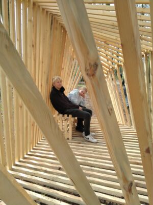 Folly 235x500x300- Vurenhout- 2024 4